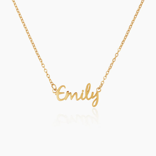Gepersonaliseerde Naamketting met Handtekening