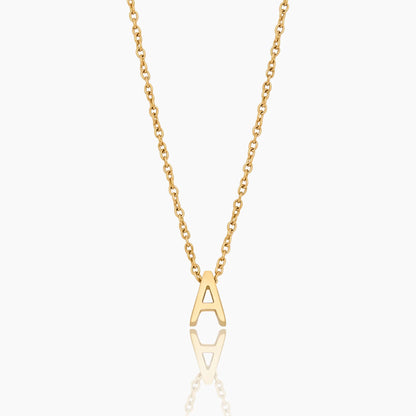 Chique delicaat initialen-bedelketting