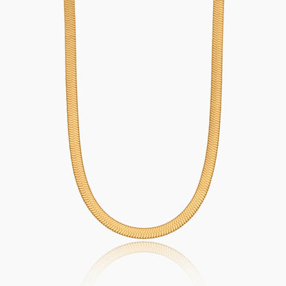 Elegante slangenhalsketting