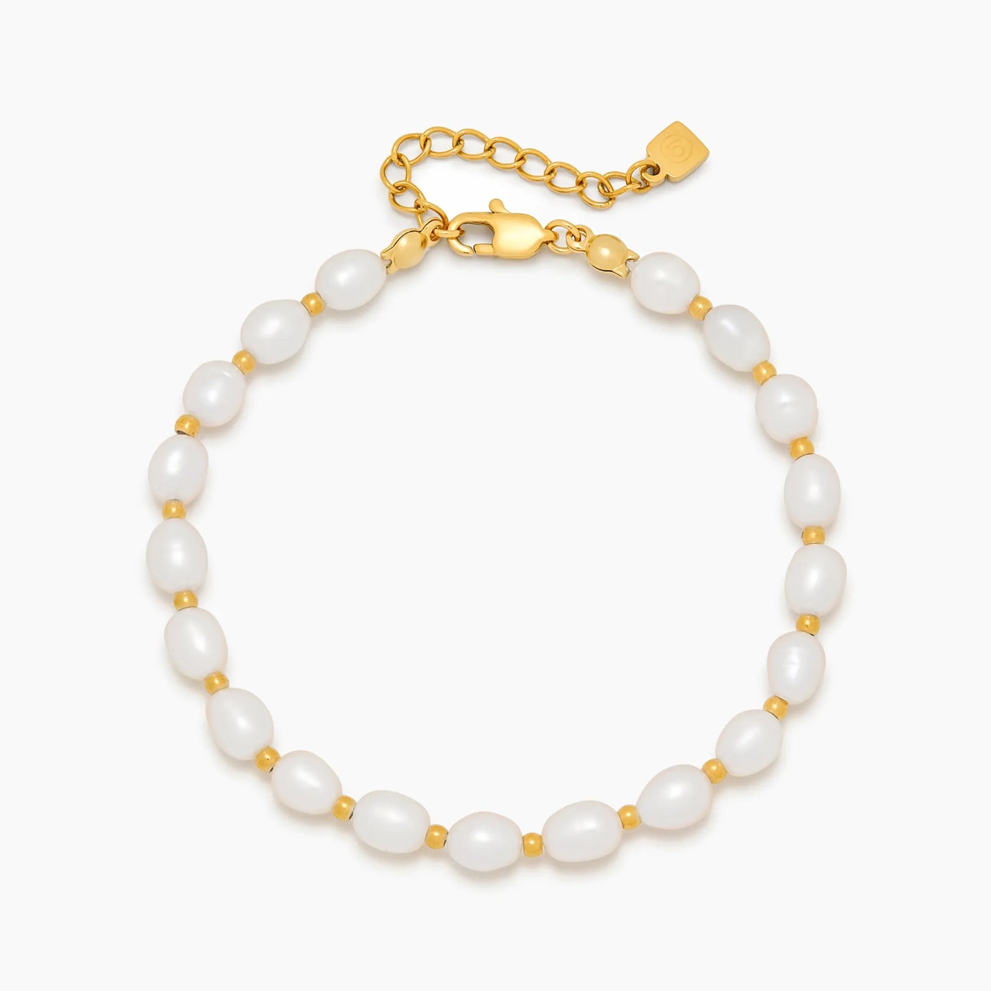 Luna Parelarmband — Maanlichtparel Elegantie