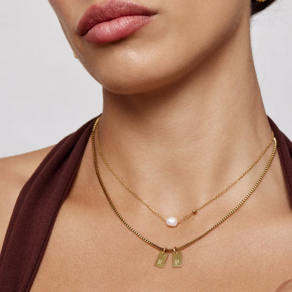 Fijne zoetwaterparelketting - Elegante alledaagse sieraden