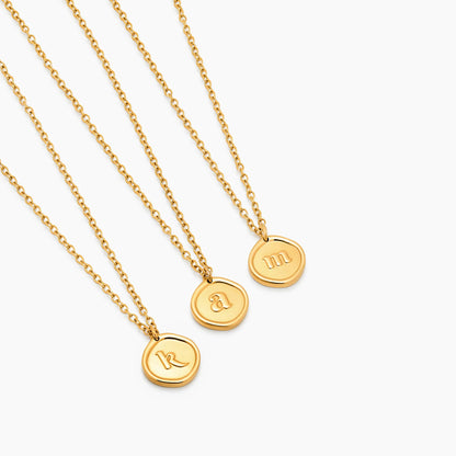 Gepersonaliseerde initiaalstempelketting