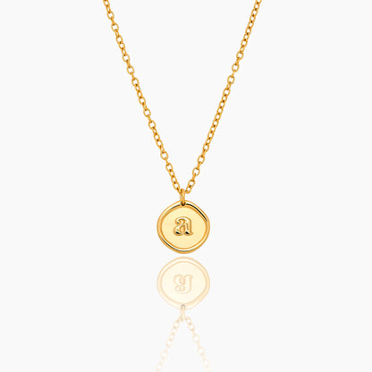 Gepersonaliseerde initiaalstempelketting
