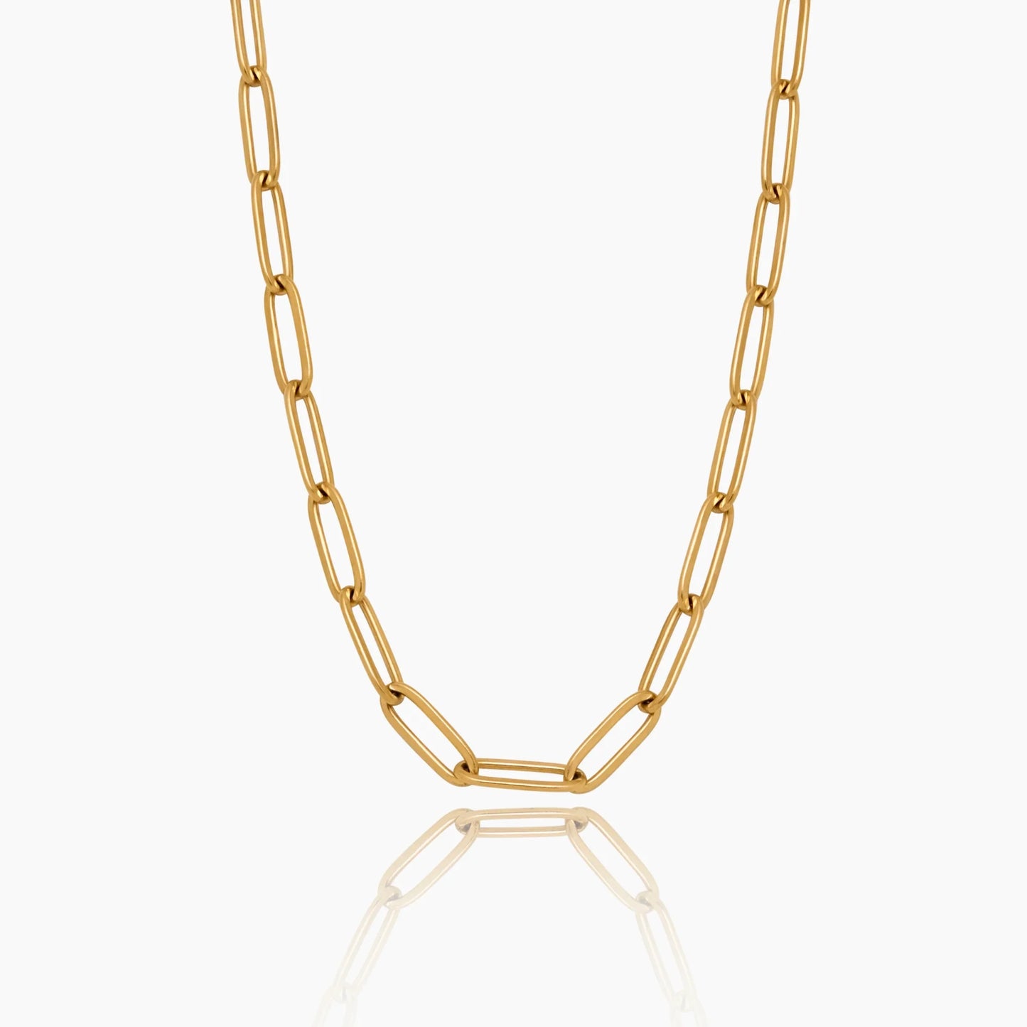 Fijne paperclip-ketting