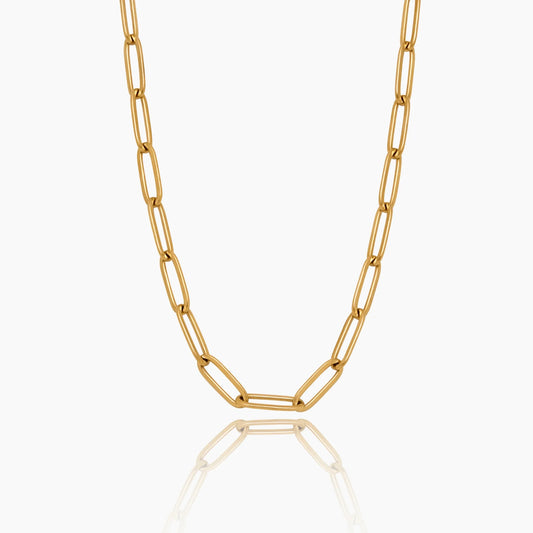 Fijne paperclip-ketting