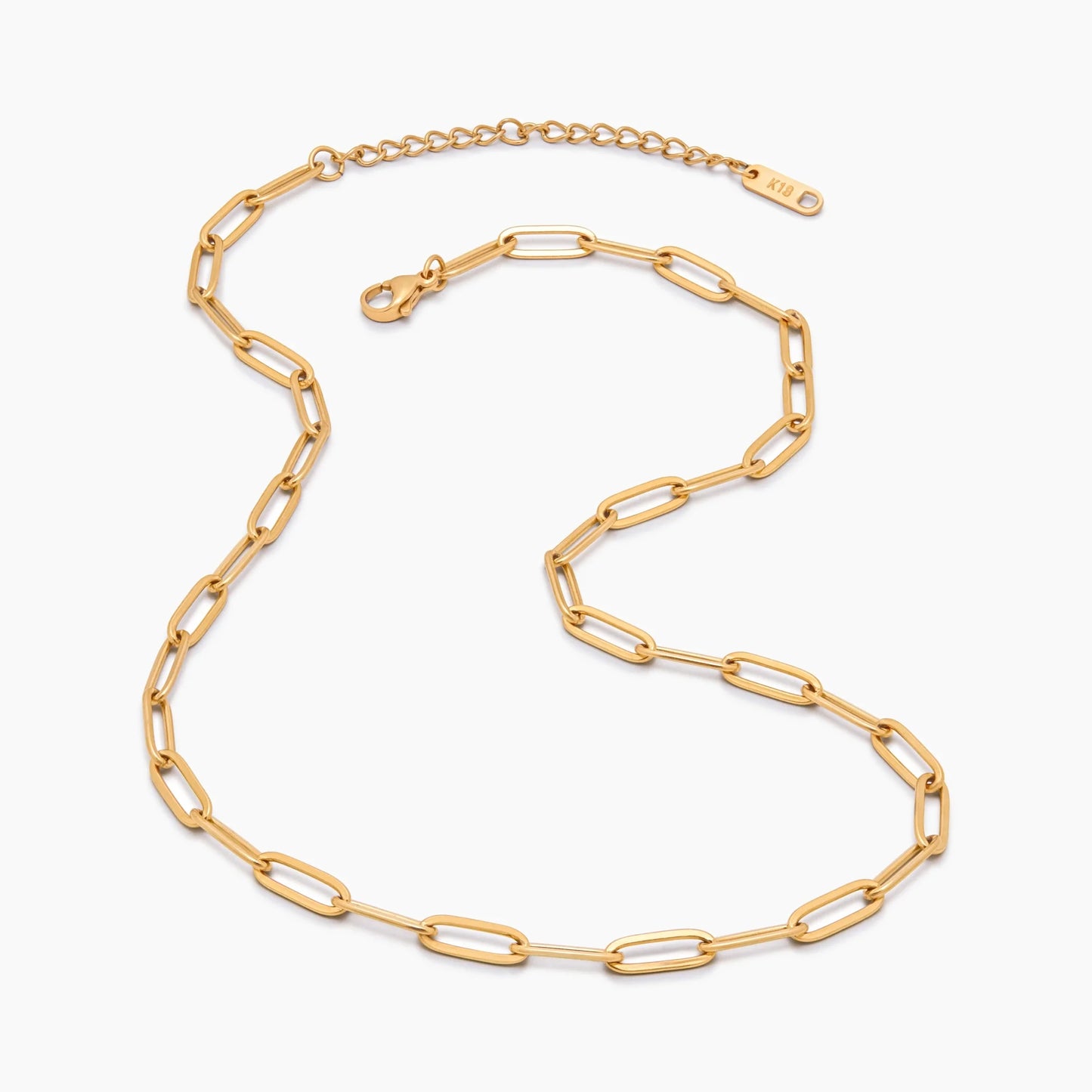 Fijne paperclip-ketting