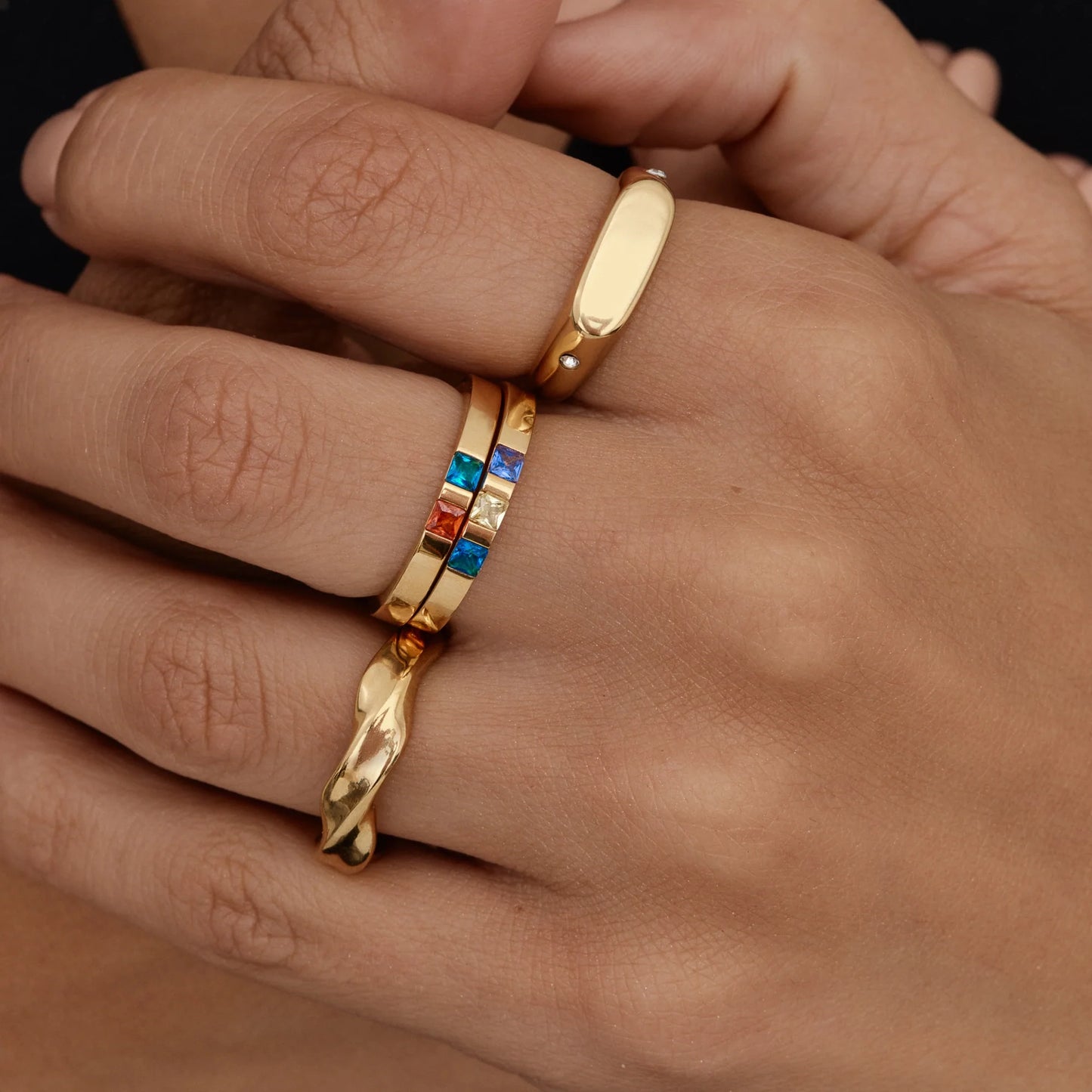 Twin-Star Zegelring