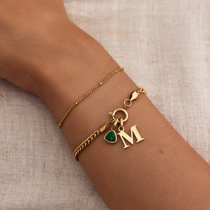 Fijne satellietketting armband