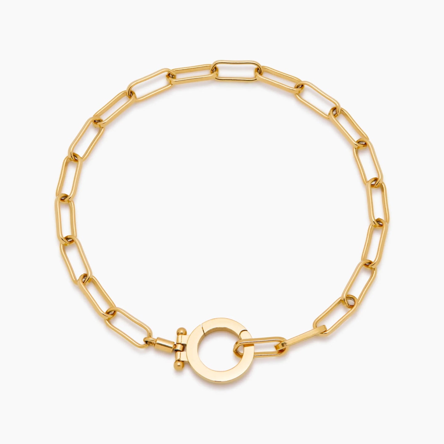Tijdloze paperclip-armband - Het onmisbare accessoire