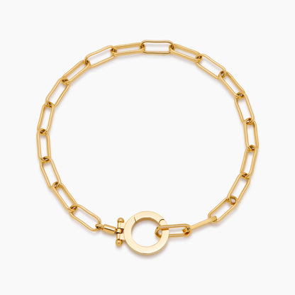 Tijdloze paperclip-armband - Het onmisbare accessoire