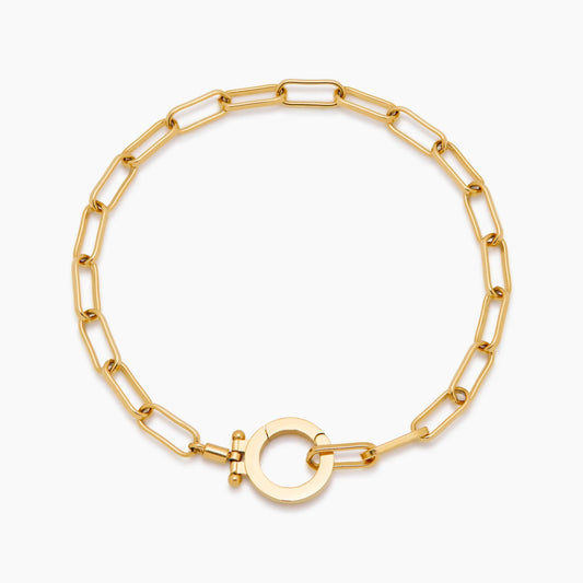 Tijdloze paperclip-armband - Het onmisbare accessoire