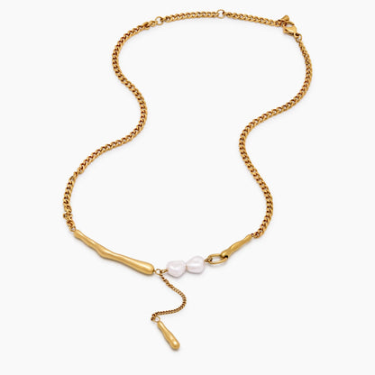 Elara Parelbar Ketting – Elegante Parelbarhanger