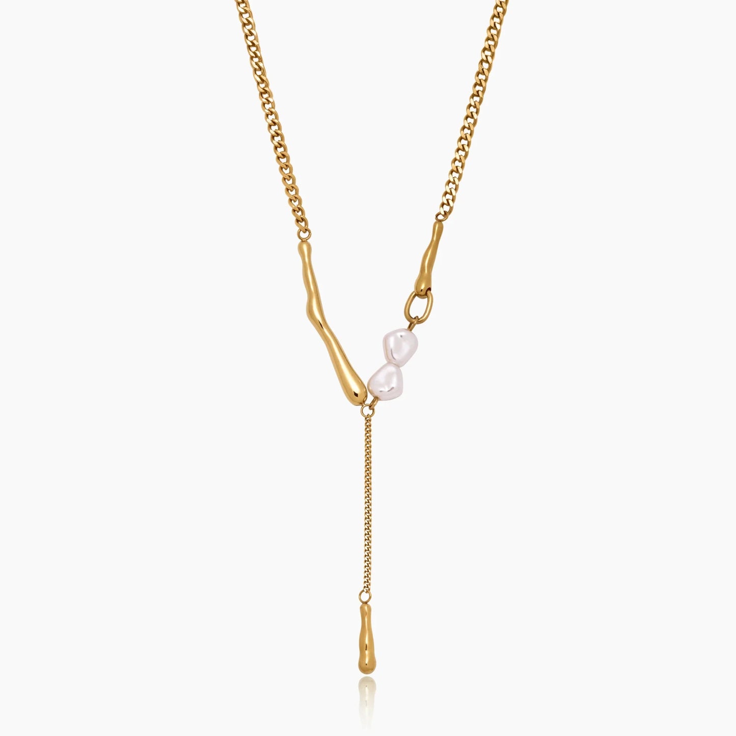 Elara Parelbar Ketting – Elegante Parelbarhanger