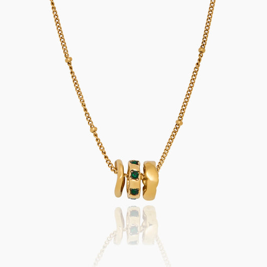 Amara Drie-pendantenketting