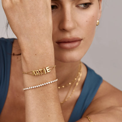 Persoonlijke Bubble Bedelarmband
