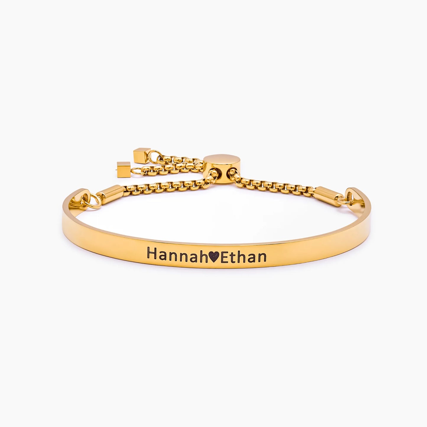 Elegante Signature Bar-Slider Armband - Tijdloze, Moderne Stijl
