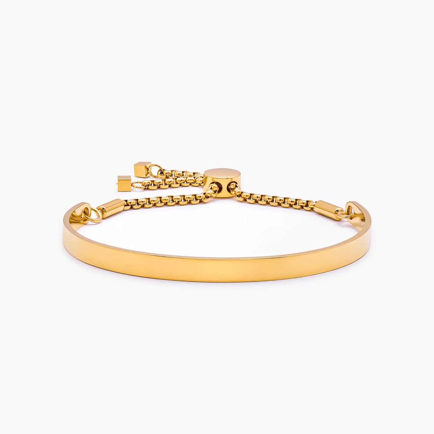 Elegante Signature Bar-Slider Armband - Tijdloze, Moderne Stijl