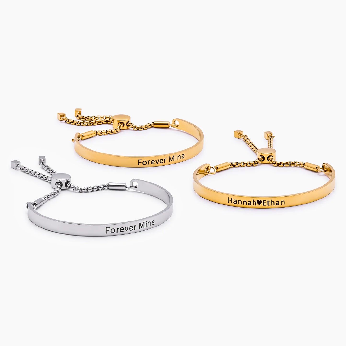 Elegante Signature Bar-Slider Armband - Tijdloze, Moderne Stijl