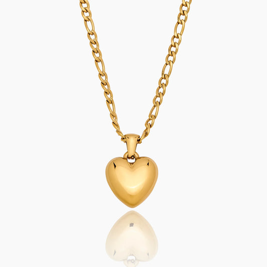 Schattige hartvormige pendantketting