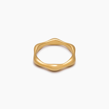 Aura Rimpelring - Etherisch Golfontwerpband
