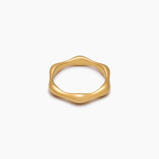 Aura Rimpelring - Etherisch Golfontwerpband